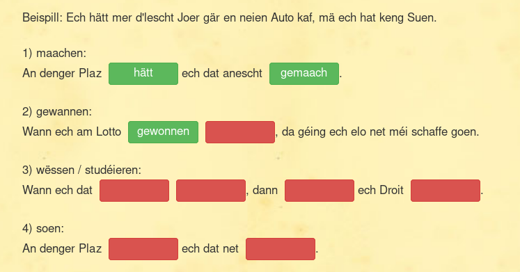 Multiple small games